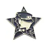 Aventura Maravillosa Jojo Insignia de Metal Personaje de Anime Broche de Dibujos Animados Venta al por Mayor Estilo Japonés Pines para Hombres y Mujeres Comercio Exterior Venta Caliente