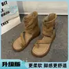 Sandalias Romanas de Suela Gruesa con Puntera para Mujer, Nuevas Botas Martin Super Populares de Verano 2026, Botines Sandalia