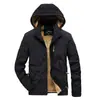 Jaqueta Forrada com Fleece Nova Outono e Inverno Masculina Casual para Exterior Sem Capuz Secagem Rápida Jaqueta Acolchoada de Algodão Especial Transfronteiriça 8817A