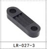 Espaçamento entre Furos 14-15mm Plástico Placa de Crimpage Curva Nylon Fivela de Crimpage de Uma Palavra Protege Plástico Linha de Fixação de Fio Cartão