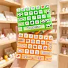 Estación de Alivio del Estado de Ánimo Teclado de 26 Teclas Alivio del Estrés Teclado Mecánico Llavero Juguete Colgante para Bolsa Regalo