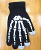 Nuevos Guantes de Punto sin Dedos de Esqueleto de Halloween Calavera Fantasma Garra Medio Dedo Guantes para Adulto Guantes Deportivos para Ciclismo