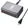 Carregador de mesa transfronteiriço novo 320W 4A4C nitreto de gálio 8 PD carregador 320W multifuncional carregamento rápido PD