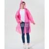 Impermeable desechable de mayor grosor transparente escénico para turismo al aire libre poncho al por mayor para adultos y niños jersey portátil