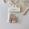 5 Um pacote de grampos de cabelo básicos para combinar, grampos BB de cor brilhante, grampos de franja, grampos laterais para meninas, grampos de gota d'água, acessórios de cabelo