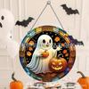Fábrica direta transfronteiriça Halloween elementos fantasmas estranhos série feriado atmosfera interior e exterior decoração disco