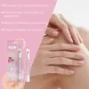 Nymixa Pluma de Cuidado para Uñas 2 en 1 Cuidado Suave Limpieza Diaria Pluma de Cuidado Suavizante para Uñas de Manos y Pies