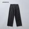 Pantalones Casuales Blancos Nuevos de Primavera 2025 para Hombre APO Pantalones Sueltos de Color Sólido Rectos de Alto Sentido Joker para Hombre