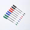 Caneta Esferográfica Bullet 1.0 Vermelha Azul Preta MD-408 Caneta Esferográfica de Plástico de Alto Valor de Cor Não Vaza Tinta Caneta a Óleo Escritório