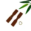 Correa para Bolso Patchwork Hecha a Mano Accesorios Correa Cuadrada Cruzada con Diadema Accesorios de PU Oreja de Oreja Hebilla Oreja Lateral de Bolso Tejido DIY