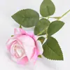 Guau simulación personalizada de freud tacto de rosa franela decoración del hogar boda día de san valentín flor artificial