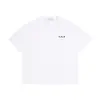 Yidao Vintage 2026 Verano Nuevo Estilo Americano Marca de Moda Diseño Simple con Estampado de Letras Cuello Redondo Corte Holgado Unisex Camiseta de Manga Corta