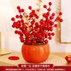 Todo va bien, Adornos de Compromiso de Caqui, Regalos de Boda para los Recién Casados, Tarro de Caqui Simulado, Decoración de Habitación de Boda, Decoración de Casa Nueva