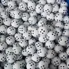 Pelota especial para simulador de golf, pelota especial cuadrada, pelota de golf K-GOLF con punto negro