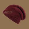 Gorro para Hombre Invierno Forrado de Polar Grueso Lana Tejida Invierno Ciclismo Protección para Orejas Resistente al Frío Gorra a Prueba de Viento Exterior Impermeable a la Humedad