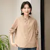 Chamarra Yun con Bloques de Color para Mujer, Nuevo Diseño Otoño 2026, Estilo Vintage, Rejuvenecedor, Petite, Casual, Top Adelgazante
