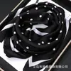 Estilo Extranjero Punto de Ola Nuevo Satén de Seda Bufanda de Seda Primavera y Otoño Bufanda Decorativa Versátil 70 Bufanda Cuadrada de Temperamento Profesional Cinta de Moda