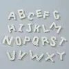 Letras inglesas tridimensionales transfronterizas 3 Piezas letras de perlas y cuentas diy ropa bolsas letras decorativas accesorios para el cabello accesorios