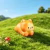 Lindo Shiba Inu Musgo Micro-Paisaje Creativo Dibujos Animados Cachorro Decoración Accesorios Mini Coche Adornos de Escritorio