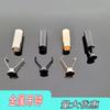 Metal pendurado banhado sino moletom calça chapéu de cabeça corda botão fivela decorativa rolha fivela de corda fivela pendurada fivela de corda de cabeça