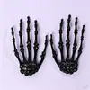 Accesorios de Halloween Huesos de Mano de Calavera Transfronterizos Huesos de Garra de Plástico Coloridos Set de Accesorios de Mano de Fantasma Decoración Suministro Directo desde la Fuente