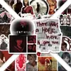54 Adesivos de Grafite de Desenho Animado de Filme de Terror Silent Hill Decorativos Transfronteiriços para Mala Caderno Adesivos Atacado