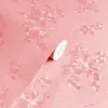 Papel pintado de tela autoadhesivo impermeable liso para dormitorio sala de estar PVC lino pegatinas de renovación de dormitorio al por mayor