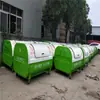 Gancho para brazo de papelera de saneamiento exterior para calle, caja de transferencia de basura móvil para basura, fabricante, suministro en stock