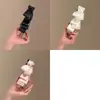 Pinza Banana de Satín con Lunares de Alta Gama Estilo Coreano para Mujer, Pasador para la Parte Trasera de la Cabeza, Accesorio para el Cabello, Pinza para Cola de Caballo, Pinza Vertical, Adorno para el Cabello, Pinza de Garra