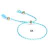 Pulseira Amazon Mais Vendida Contas de Cobre Pulseira de Borla Algodão Colorido Taler Corda de Mão Masculina e Feminina ins Yiwu Comércio Exterior Novo Estilo