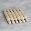 1:12 Casas de Muñecas Casa de Muñecas Muebles Miniatura Cocina Micro Escena Accesorios Rodillo en Miniatura de Madera Maciza 6 Piezas
