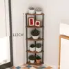 Estante de flores para canto de armário armário de armazenamento triangular sala de estar quarto armário de canto de chão armário de canto prateleira de armazenamento multicamadas de canto armário lateral