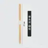Palillos de Bambú Desechables con Diseño de Barbacoa para Cocina de Sushi, Doble Punta, Fabricante de Comida para Llevar, Palillos Japoneses al por Mayor