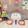 Mochila de peluche de dibujos animados otoño e invierno nueva niña corazón niña suave bolso de hombro moda almacenamiento mochila pequeña al por mayor