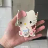 Gao ding ~ grampo de cabelo hello kitty presilha de cabelo hellokitty presilha de tubarão presilha de ácido acético acessórios de cabelo kt