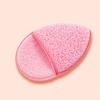 Esponja de limpieza profunda con forma de gota de agua, con orificios gruesos, para limpieza facial, guantes gruesos, desmaquillantes y agradables para la piel