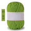 Quatro - fio de algodão de leite atacado 4 - fio de boneca fio de algodão coreano médio fino fio bebê crianças Crochet fio de tricô à mão
