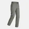 Pantalones Softshell Impermeables Wenhouu Ligeros para Exteriores para Hombre de Secado Rápido Transpirables Pantalones de Vestir para Viajero
