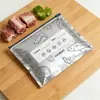 Bolsas Selladas con Papel de Aluminio para Conservar la Frescura, Bolsas Selladas para Refrigerador y Congelador, Bolsas Autoadhesivas, Bolsas de Papel de Aluminio para Conservar la Frescura, Bolsas de Empaque Selladas