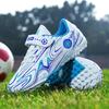 Zapatos de Fútbol Invierno Forrados de Felpa Niños Clavos Rotos y Tacos Adulto Antideslizante Competición Niñas Estudiantes de Primaria Especial Resistentes al Desgaste Entrenamiento