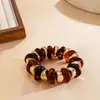 Pulseira Geométrica Irregular de Acrílico Transfronteiriça Europeia e Americana, Moda Retrô de Nicho, Sensação de Alto Padrão, Pulseira Versátil para Mulheres