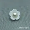 Estilo coreano ins botão de girassol roupas infantis botão de pérola colorida acessórios de plástico material para diy sapatos e chapéus infantis