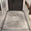 Felpudos de Entrada de Terciopelo Bouclé, Felpudos Nuevos de Estilo Chino para el Hogar, Alfombras Festivas para Puerta de Entrada, Felpudos de Entrada, Felpudos Resistentes a las Manchas