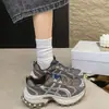 Nuevos populares zapatos de papá de estilo coreano, suela blanda, 2026 verano, ligeros, versátiles, antideslizantes, suela gruesa, cómodos, casuales