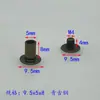 Suministro Directo de Fábrica de Guangdong Clavos de Madre Política de Bronce, Clavos de Libro Mayor Retro, Gran Cantidad en Stock Tornillos y Tuercas de Bloqueo