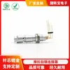 Tapón de Núcleo 0B2 Socket de Doble Tuerca Pin Largo Curvado Conector de Placa de Circuito Soldado Conector de Cable Pcb Socket Macho Hembra M9
