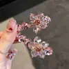 Exquisito y Dulce Pasador de Flor de Cristal, Pin de Pato, Nueva Moda 2026 Accesorio Versátil de Gama Alta para el Cabello
