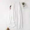Primavera/Verano 2026 Nuevo Bordado Pesado Estilo Artístico Elegante Pantalones Rectos Fluidos de Doble Capa Cintura Elástica Delgada Pantalones de Pierna Ancha