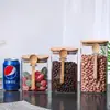 Frasco Sellado de Vidrio, Grado Alimenticio, con Tapa, para Almacenamiento en Cocina del Hogar, Especial para Bocadillos, Botella Vacía, Transparente, Frasco para Condimentos a Prueba de Humedad