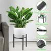 Cross Border Indoor Suporte de Planta Ajustável Metal Moderno Suporte de Planta Estável Resistente Suporte de Vaso de Flores